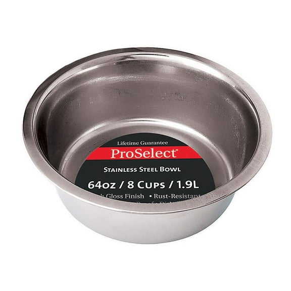 PET DISH 2QT STNLS STEEL (Pack of 1)