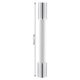thumbnail image 4 of Wosthever Manguera de extensión para grifo, conector alargado Universal para cocina y baño, accesorios giratorios, suministros para el hogar Juegos de accesorios de baño Blanco 30cm, 4 of 6