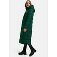 thumbnail image 6 of Marikoo Women's Calf-Length Quilted Fall & Winter Coat - Detachable Hood - Nadeshikoo XVI, 6 of 9