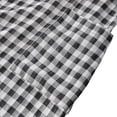 thumbnail image 4 of Amazhiyu Women's Cotton Gauze Lightweight Summer Plaid Kimono Bath Robe Pockets, 4 of 11
