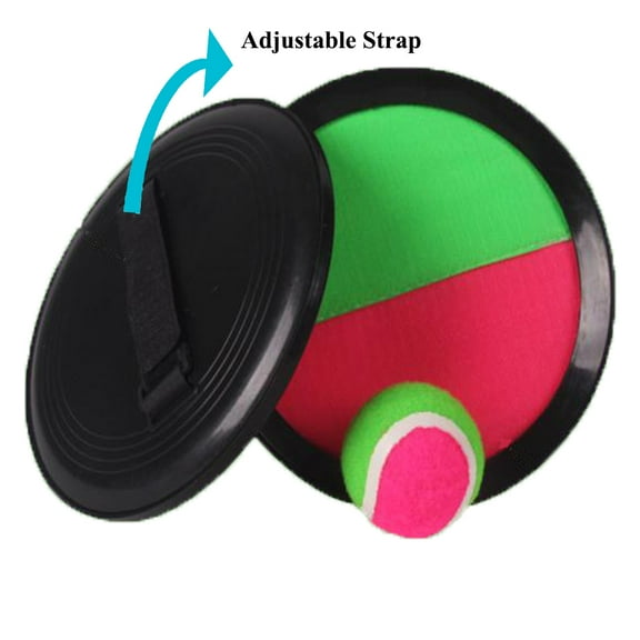 Toss and Catch Outdoor Game for Kids Backyard Games for Children and Adults 2 Paddles, 1Ball