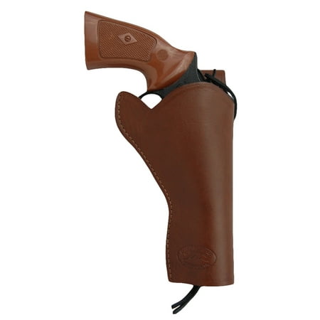 Barsony Right Hand Draw Brown Leather Forty Niner Style Holster Size 8 Colt Ruger S&W Taurus for 4