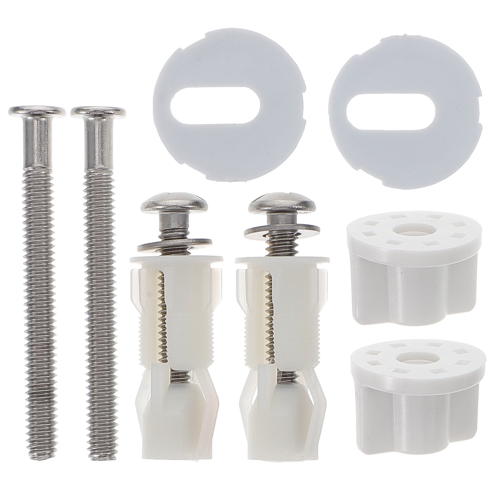1 Set Toilet Lid Screws Toilet Expansion Screws Toilet Seat Hinges Bolt ...
