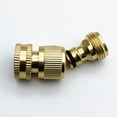 thumbnail image 5 of LLDYYDS Brass Garden Hose Quick Connector Kit, Quick Disconnect Hose Fittings Male and Female (2 Sets), 5 of 9