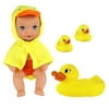 Waterbabies Doll Bathtime Fun, Froggie, Water Filled Baby Doll Bath Toy and Accessories, Kids Toys for Ages 3 up