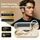 thumbnail image 4 of Auriculares inalámbricos Bluetooth True wireless, tipo de colgante intrauditivo, pantalla inteligente, sonido de alta fidelidad, beige, 4 of 7