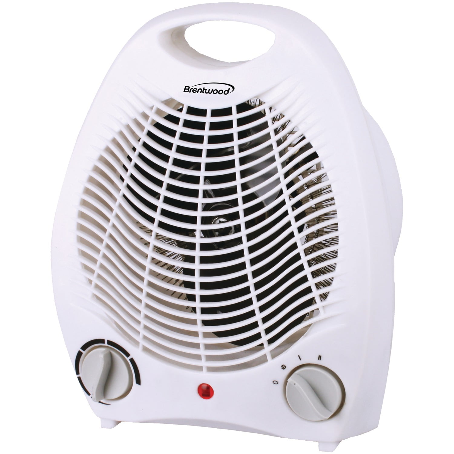 Brentwood HF302W 1500Watt Portable Electric Space Heater and Fan