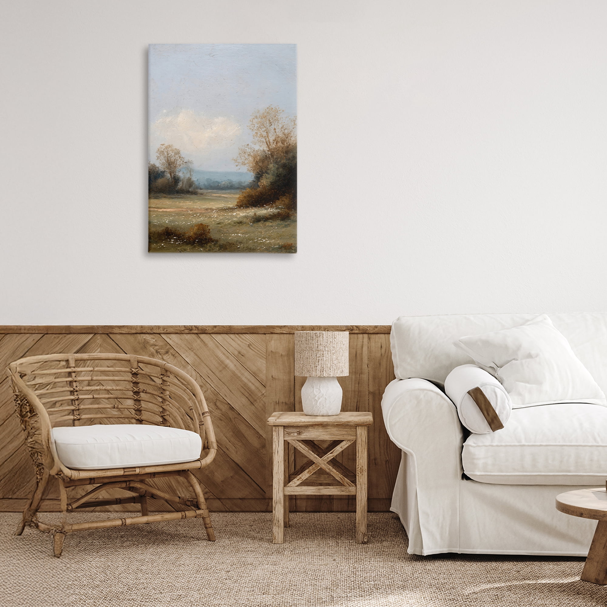 Stupell Industries Silent Little Meadow Canvas Wall Art, design by Petal Prints Design