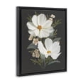 thumbnail image 2 of Stupell Industries Transitional Old Lace Cosmos Black Floating Frame Canvas Art, 17 x 21, by House Fenway, 2 of 8