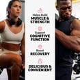 thumbnail image 3 of Force Factor Creatine Monohydrate Gummies, 5g Dose for Men & Women to Support Muscle, Strength, Recovery, Cognitive Health & Memory, Blue Raspberry Watermelon, 150 Gummies, 3 of 11
