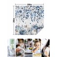 thumbnail image 4 of Blue Fall Cloth Napkins Set of 6 Reusable Dinner Napkins, Thanksgiving Pumpkins Weeping Botanical Cocktail Napkin Washable Table Napkins for Wedding/Holiday Party/Baby Shower 20"x20", 4 of 7