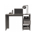 thumbnail image 2 of Escritorio Excelsior Gris con Cajón y Repisas 110 cm Mesa para Computadora Home Office, 2 of 5