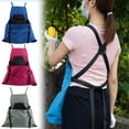 thumbnail image 4 of Gardening Apron With Pockets, Heavy Duty Canvas Garden Apron, Large Pocket Multi-Purpose Garden Picking Apron ， Comfortable Adjustable Straps, Durable Double Stitched Design, 4 of 4