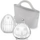 thumbnail image 1 of Set recolector de leche Haakaa Shell Pump con bolsa de 75 ml y 750 ml, 1 of 7