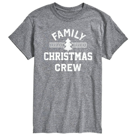 Instant Message - Family Christmas Crew - Men's Short Sleeve Graphic T-Shirt