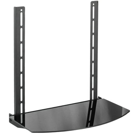VIVO Under or Above VESA TV Wall Mount Shelving Bracket AV Component Glass Shelf price history on PriceWatchPro