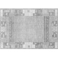 thumbnail image 1 of Ahgly Company Indoor Rectangle Abstract Gray Modern Area Rugs, 2' x 4', 1 of 4
