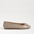 thumbnail image 2 of Sam Edelman Felicia Chai Latte Luxe Slip On Rounded Toe Flexible Ballet Flats (Chai Latte Luxe, 9), 2 of 6