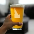 thumbnail image 3 of Bevvee Pint Glass 16 oz State Of Idaho Gifts for Idaho Beer Enthusiasts Beer Glasses, 3 of 4