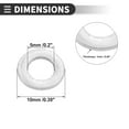 thumbnail image 3 of Unique Bargains Universal Flat Washer, Durable, Stainless Steel, Silver Tone, 20 Pcs M5*10mm*1mm, 3 of 6
