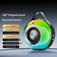 thumbnail image 2 of Altavoz Bluetooth RGB, Inalámbrico, Estéreo, con Graves Potentes y Barra de Sonido con Luces para Coche, Hogar, Oficina, Exterior, Camping, Color Negro., 2 of 5