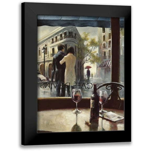 Heighton, Brent 12x14 Black Modern Framed Museum Art Print Titled - After The Rain