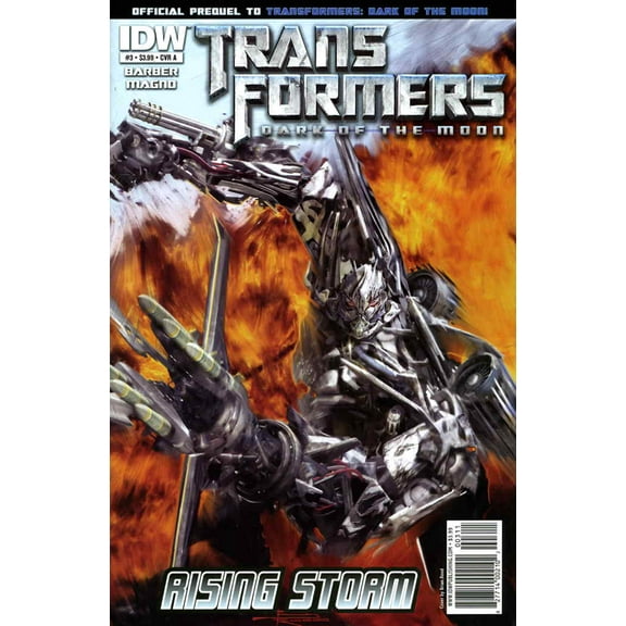 Transformers: Rising Storm #3A VF ; IDW Comic Book