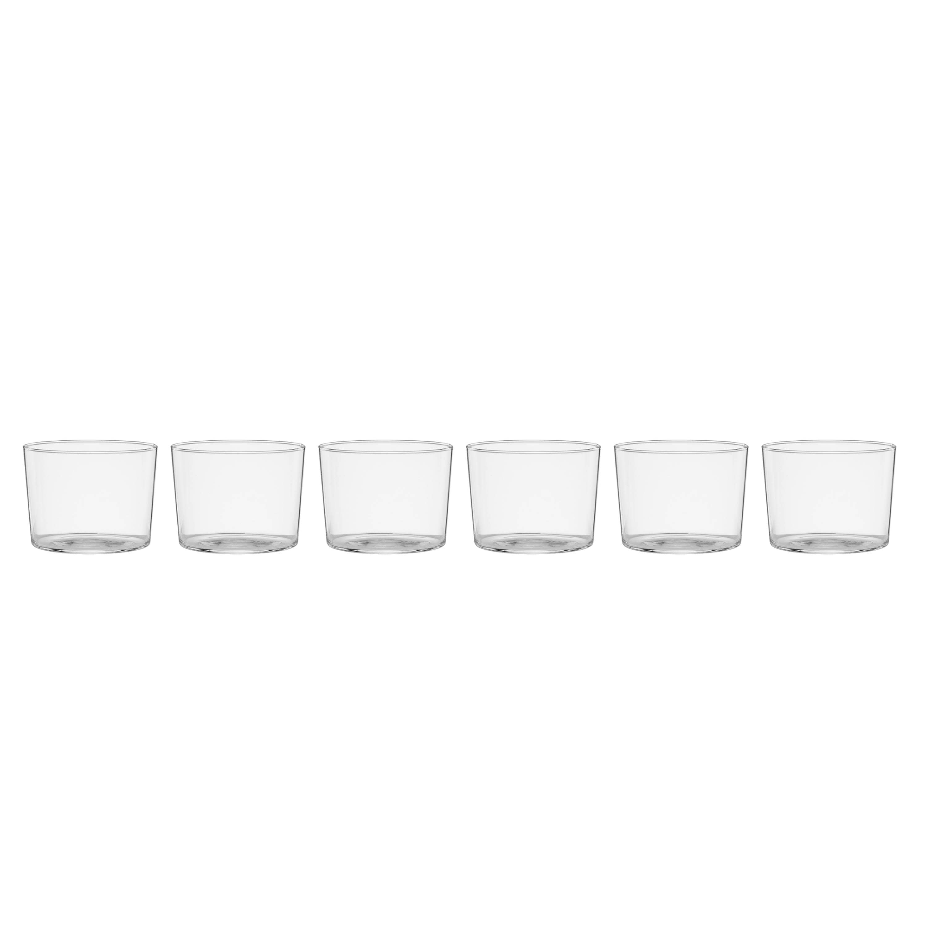 Oneida Entertain 365 12-Piece Clear Glass Stackables Drinkware Set