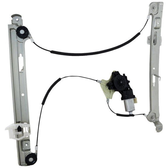 Window Regulator Compatible with 2007-2017 Jeep Patriot Front, Left Driver Power With Motor