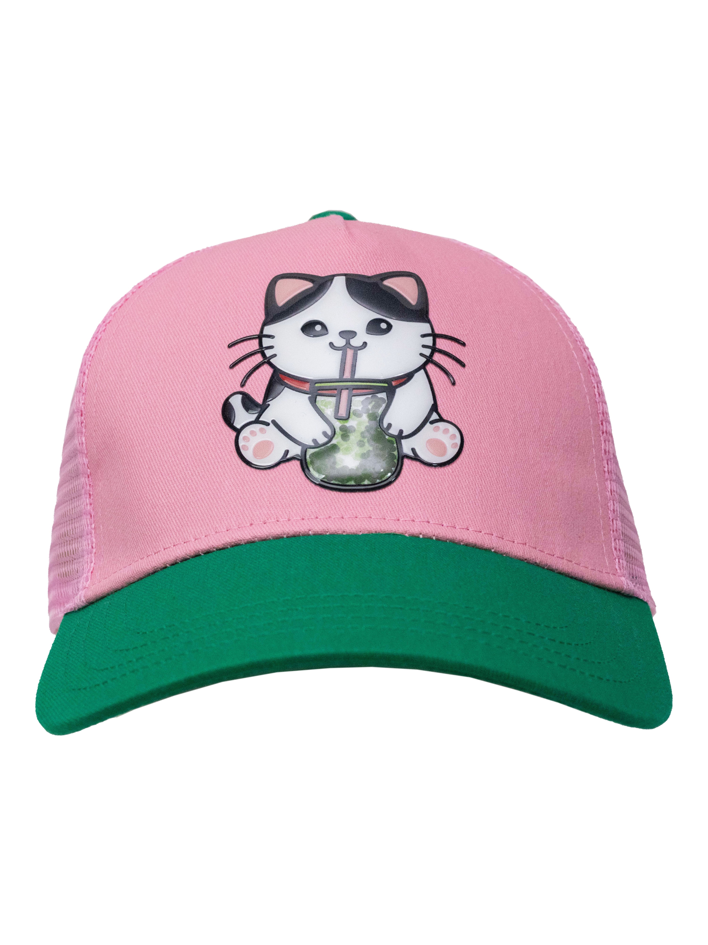 Wonder Nation Girls Baseball Hat, Shakey Sequin Cat