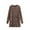 d_Coffee, variant on BEFOKA Women's Turtleneck Ribbed Long Sleeve Knit Sweater Dress Pullover Outerwear Trendy Basic Jumperes Basic Fall Tops