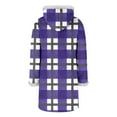 thumbnail image 3 of LIaqionyy Womens Plaid Flannel Jacket Casual Button down Long Lightweight Coat Winter Outerwear Fall Clothes, 3 of 7