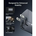 thumbnail image 5 of Anker Prime Charger, 100W 3-Port GaN USB C Charger Block, Foldable and Compact, Compatible for MacBook, iPad, iPhone 17 Series, Galaxy S24/S23, and More, 5 of 6