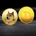 thumbnail image 1 of Novedad creativo perro monedas conmemorativas colección de monedas de hierro estante decoración colección para niños adultos dorado Hugo Monedas conmemorativas, 1 of 8