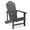 Gray, variant on GONICHA Adirondack Chair,All-Weather Poly Lumber Fire Pit Chair for Patio Garden,Coffee