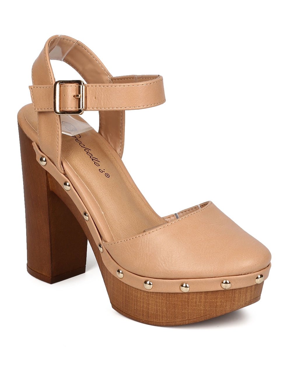 wooden heel clogs