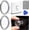 2, variant on 2 Pcs Clear Rear View Backup Car Camera Lens Protector All-Round Car Backup Camera Protective Sticker, Anti-Scratch Waterproof Easy Stick Installation