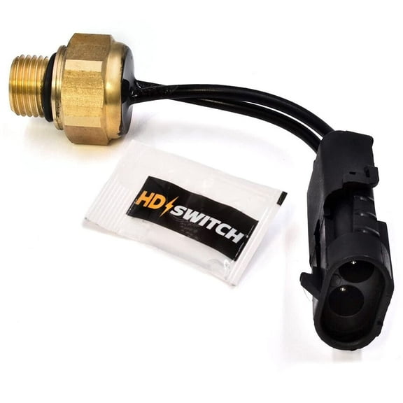 HD Switch RE503242 Temperature Sensor w/Dielectric Grease Fits John Deere Tractor Skid Steer Combine Backhoe Loader
