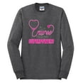 thumbnail image 2 of Wild Bobby, Funny Nurse Whats Your Superpower Nurse Week, Inspirational/Christian, Men Long Sleeve Shirt, Heather Black, Medium, 2 of 4