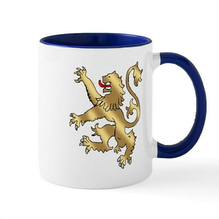 

CafePress - English Lion Rampant Mug - 11 oz Ceramic Mug - Novelty Coffee Tea Cup