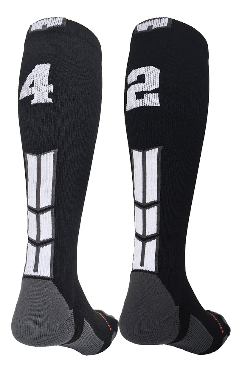 sports socks with numbers