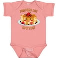 thumbnail image 3 of Inktastic Pancake Day Everyday- smiling stack of pancakes Boys or Girls Baby Bodysuit, 3 of 5
