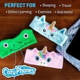 thumbnail image 6 of CozyPhones Kids Wireless Headphones Volume Limited with Thin Speakers & Super Soft Fleece Headband - Perfect Toddlers & Children's Earphones for Home, School & Travel - Panda, 6 of 8