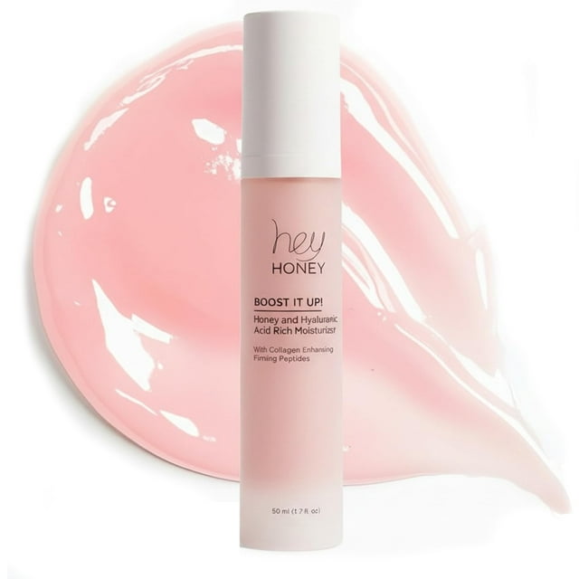 Crema hidratante Hey Honey Boost It Up Colágeno con miel y ácido hialurónico, 50 ml