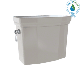 TOTO ST706#03 Carusoe Tank with 1.6 Gallon Flush System, Bone