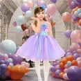 thumbnail image 2 of Girls Dresses Toddler Halloween Historical Led Light Tulle Dress Hairband Outfits,12-10Y, 2 of 7