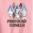 thumbnail image 2 of Frozen 2 - Profound Thinker - Toddler And Youth Crewneck Fleece Sweatshirt, 2 of 4