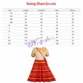 thumbnail image 4 of Encanto Dolores Madrigal Cosplay Disfraz De Mujeres Adultas Niños Niñas Princesa Vestido De Halloween Peluca Diadema Bolsa Pendientes Traje, 4 of 4