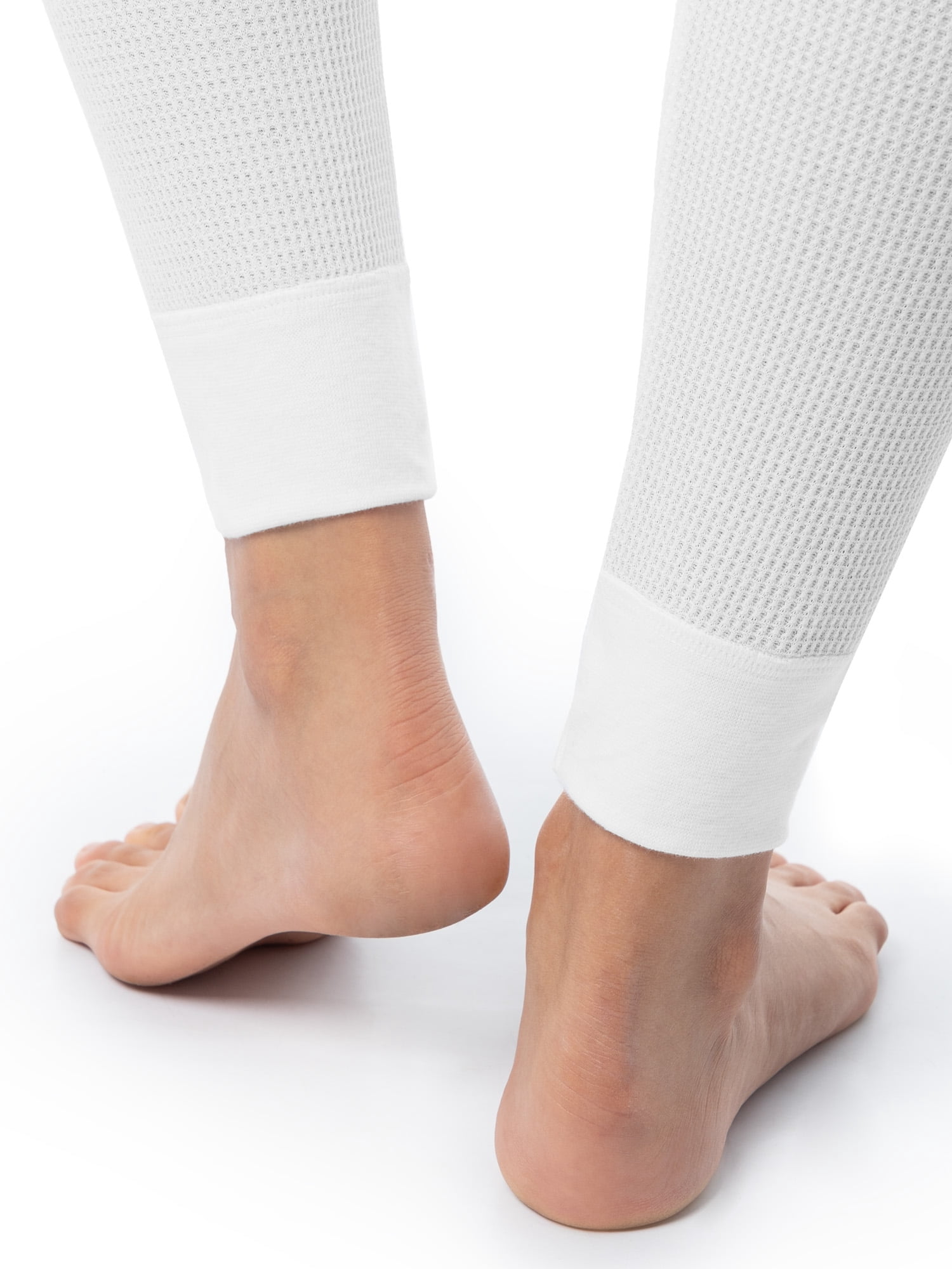 Fruit of the Loom Women's Recycled Waffle Thermal Bottom 2PK, Sizes XS-4XL