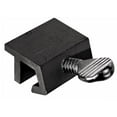 thumbnail image 1 of Defender Security S 4076 Economy Window Sash Lock, 1/4 inch, Extruded Aluminum, Black Painted Finish, (2-pack), 1 of 4